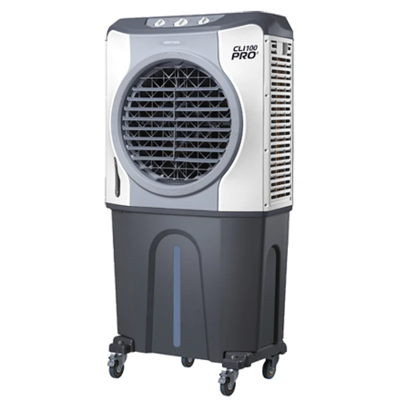 Mobile industrial Evaporative Air Cooler 100 Litre