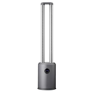 Latest Bladeless Tower Fan 102cm Height, Aluminium air outlet tube, air fresh and air purify function,BTF-305L