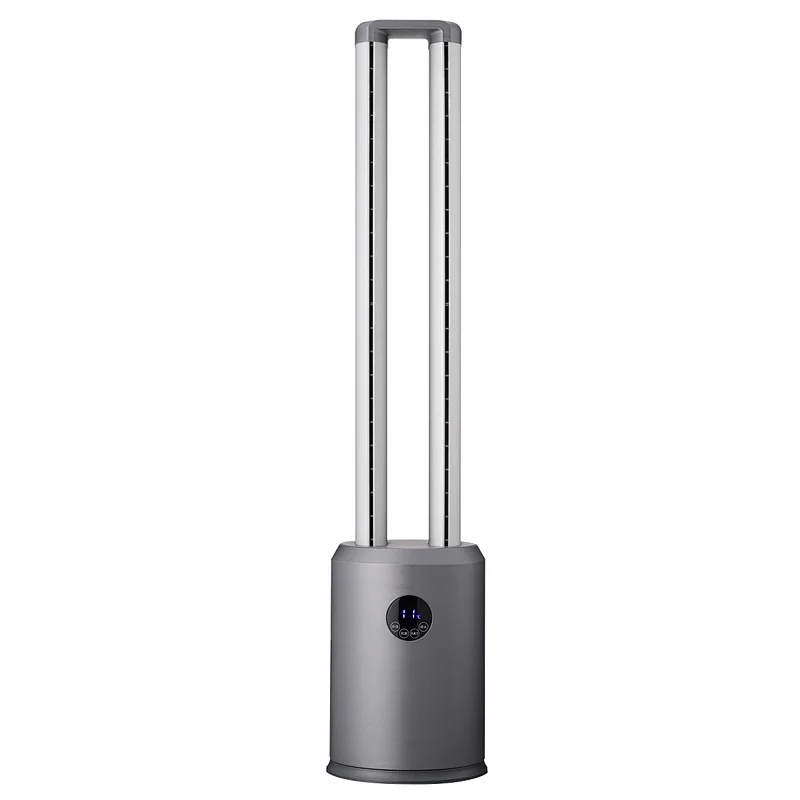 Latest Bladeless Tower Fan 102cm Height, Aluminium air outlet tube, air fresh and air purify function,BTF-305L