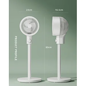 Air Circulating Stand Fan - Stepless Speed Control - Oscillating