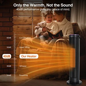 low noice fan heater
