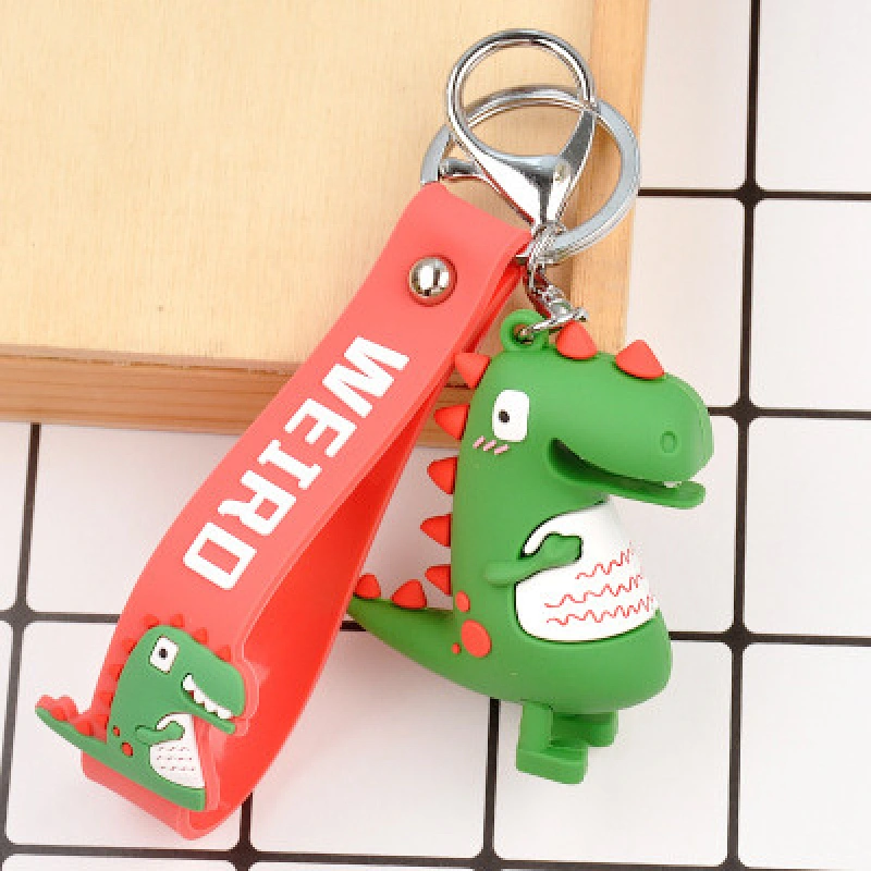 Cute Animals Keychain Dinosaur Cartoon Keychain from China Manufacturer ...