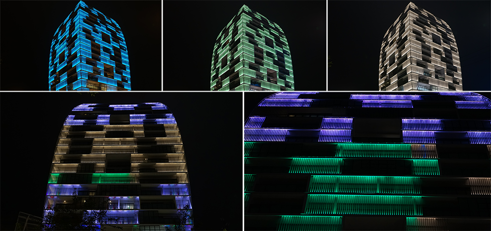 廣州香雪國際公寓酒店 - LED洗墻燈 - 先朗照明