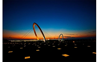 Nanjing Youth Olympic Centre - LED brick light - Shone Lighting