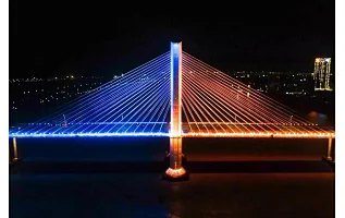 Hengqin Bridge - LED floodlight - Shone Lighting