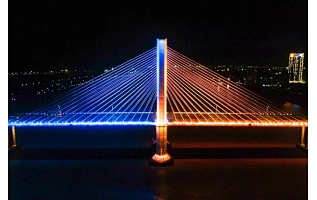 Hengqin Bridge - LED floodlight - Shone Lighting