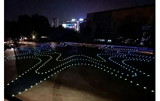 Guangzhou Chimelong paradise - LED brick light - Shone Lighting