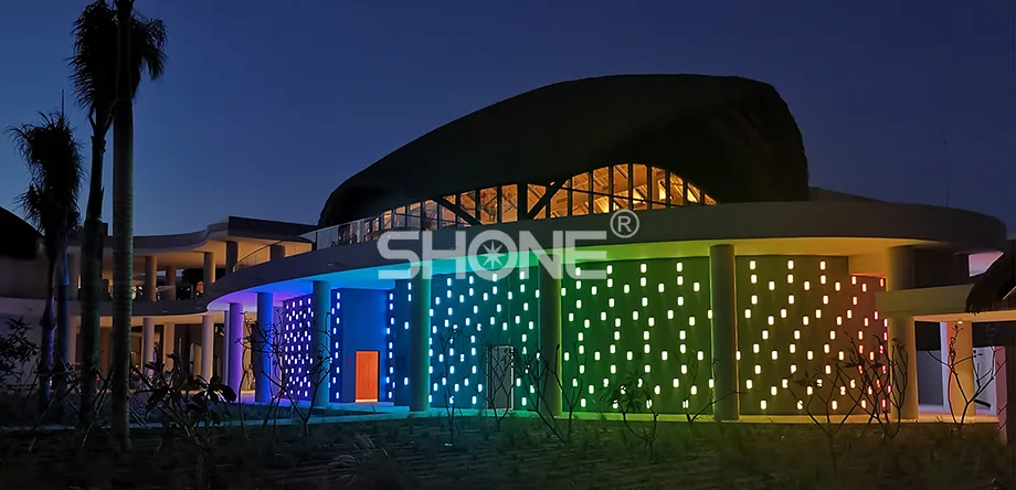 Club Med Five-Star Resort Hotel, Dominica - LED wall tile - Shone Lighting