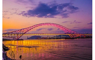 Hengqin Second Bridge - LED linear light, LED floodlight - Shone Lighting
