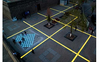 Yulin Riverside Park - LED brick light - Shone Lighting