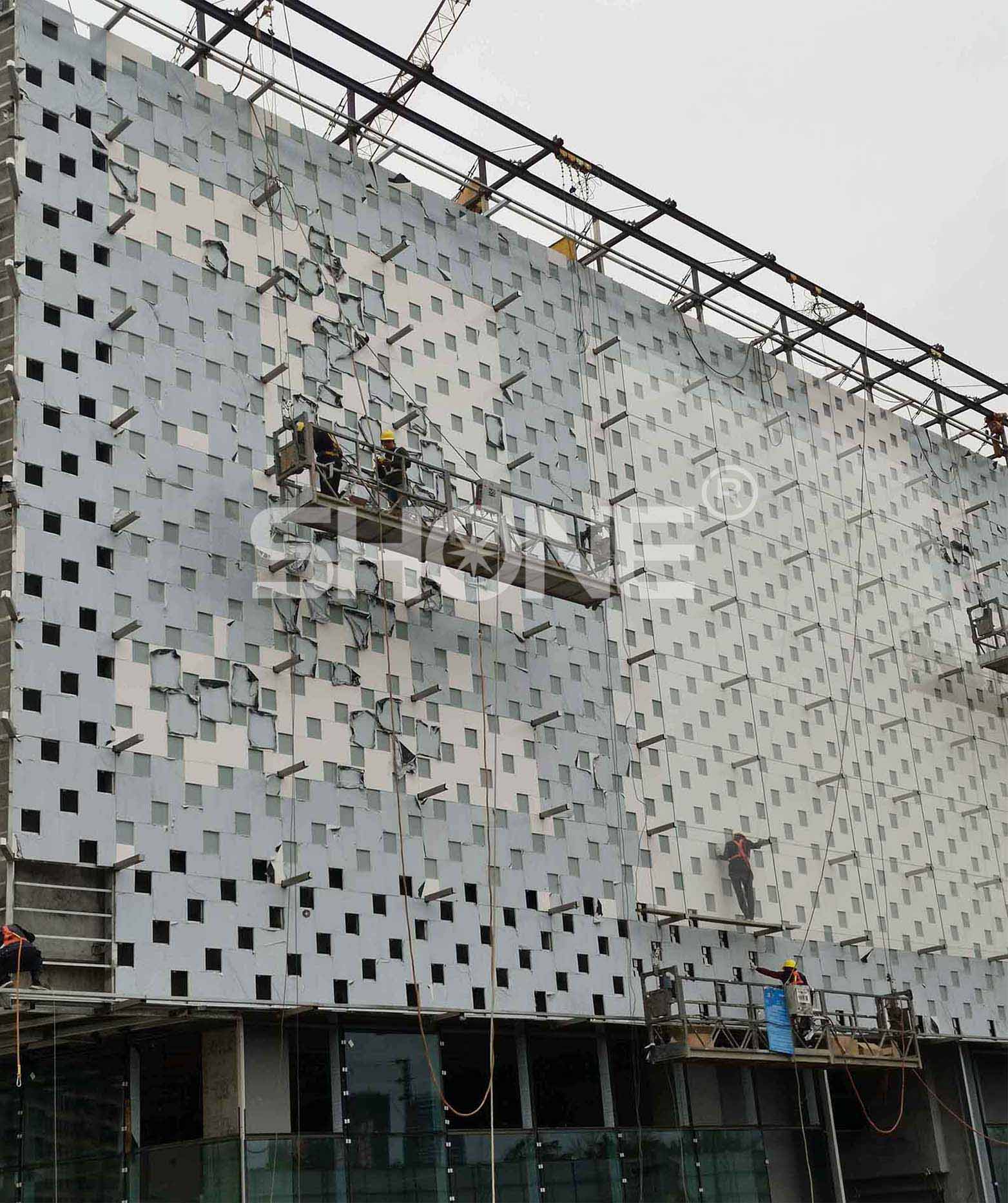 Poly Plaza - Shaoguan - LED wall tile - ShoneLighting
