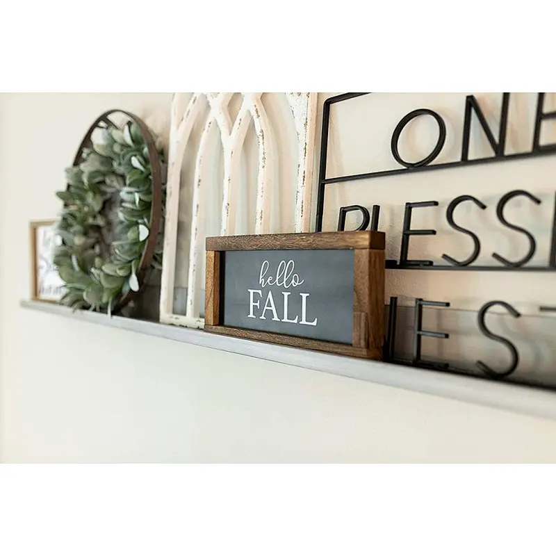 Wooden sign with for writing wooden sign plaque blank wooden display ...