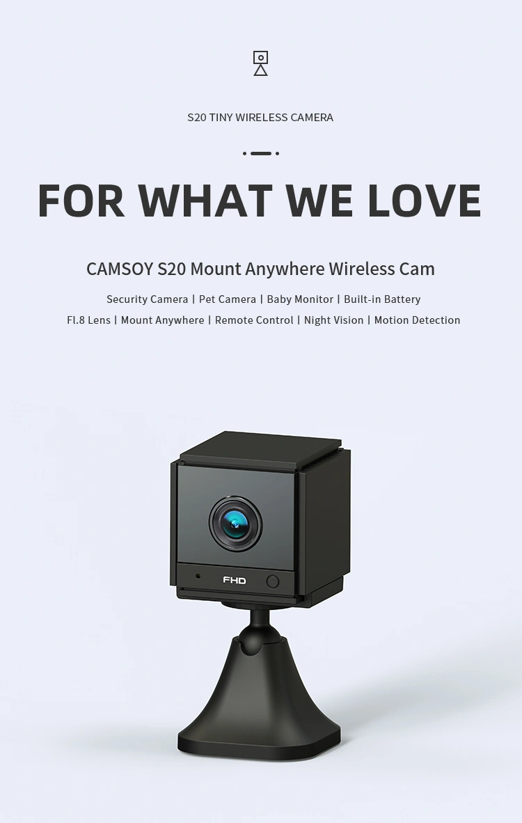 Mini Compact Security Camera, Pet Camera, Security Camera