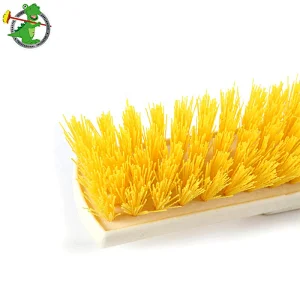 Plastic Bristle Floor Cleaning Push Brush