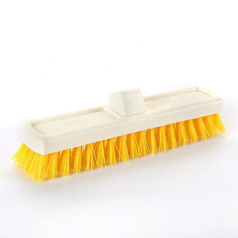 Plastic Bristle Floor Cleaning Push Brush