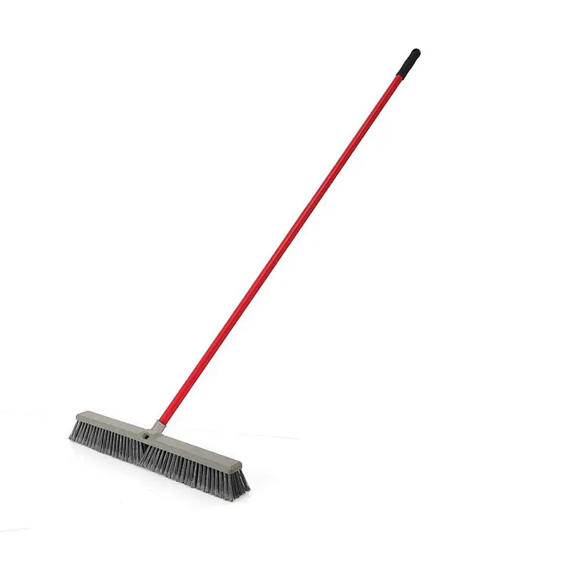 Durable Stiff Bristle  Deck Brush, Long Handled Grout Scrubbing Brushes for Cleaning