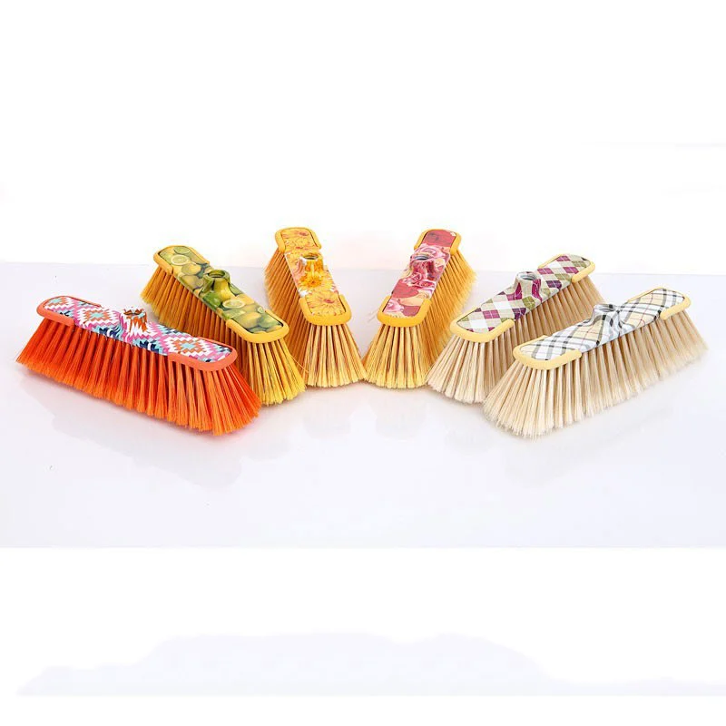 new product printing classic plastic cleaning broom push broom brush