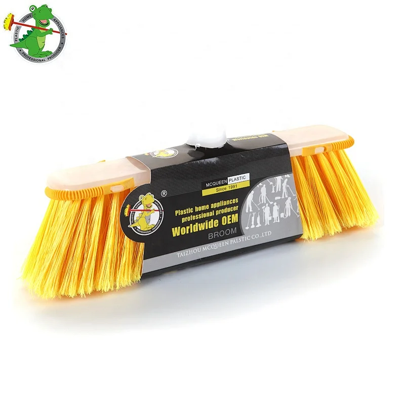 Colorful Household Plastic Cleaning Broom