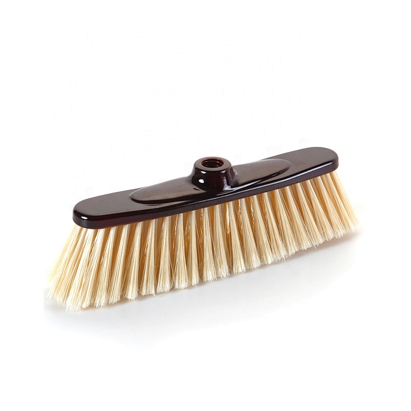 Durable Plastic PP and PET Indoor Broom With Soft Broom Bristle