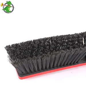 Outdoor Iron Handle Plastic Floor Cleaning Brush