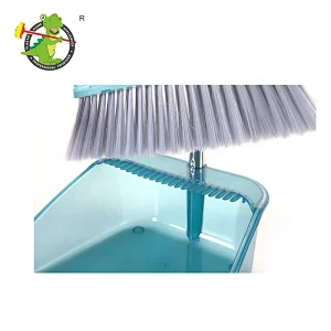 Hot sale Long Handle Iron Stick Household Economy Broom With Plastic Dustpan Set