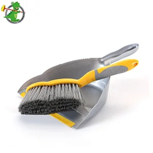 High Quality Plastic Dustpan with Brush