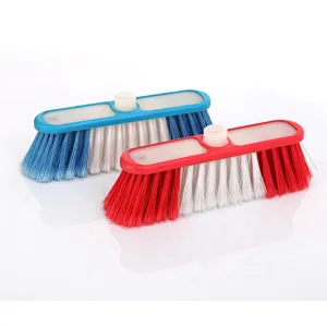McQueen plastic PET asian plunger and brush broom parts for home push dust broom