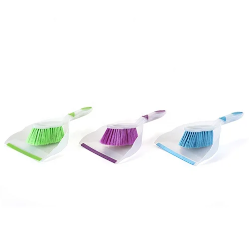 High Quality Plastic Dustpan with Brush