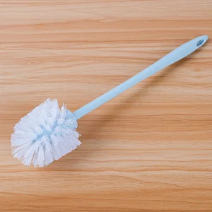 Bathroom Cleaning Accessory Plastic Toilet Brush and Holder Set