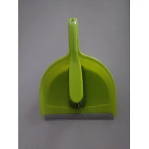 plastic dustpan and brush set