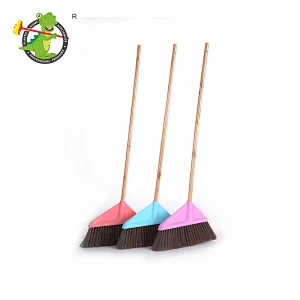 Brush Dustpan Of Handle Plastic Broom With Stainless Steel Stick