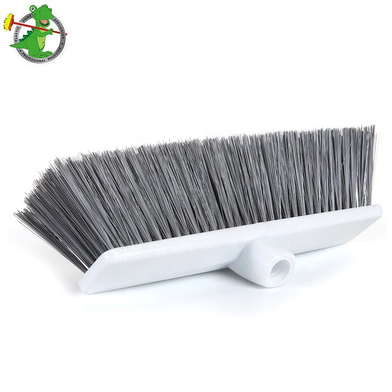 Wholesale Plastic Broom Heads Outdoor Push Hand Floor Road Brush