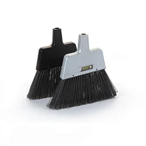 Supply Plastic Angle Broom With Metal Stick For Indoor And Outdoor Cleaning