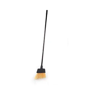 Supply Plastic Angle Broom With Metal Stick For Indoor And Outdoor Cleaning