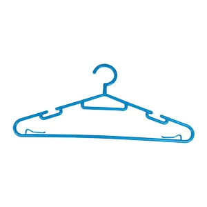 Whosale Colorful  Supermarket PP Material Hangers For Clothes