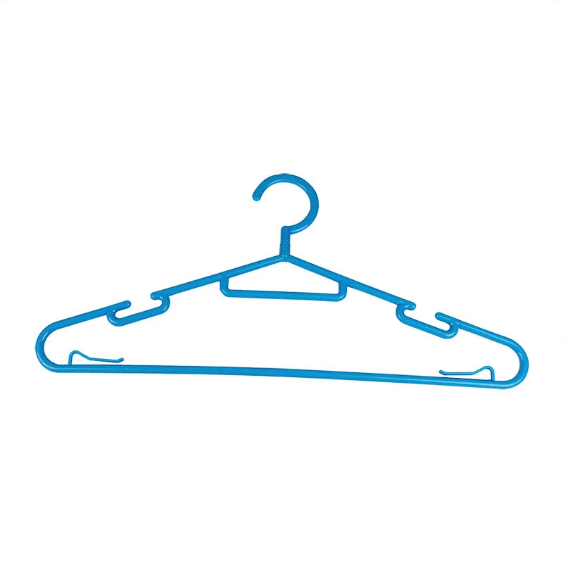 Whosale Colorful  Supermarket PP Material Hangers For Clothes