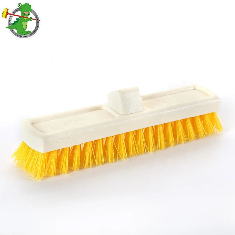 Plastic Bristle Floor Cleaning Push Brush