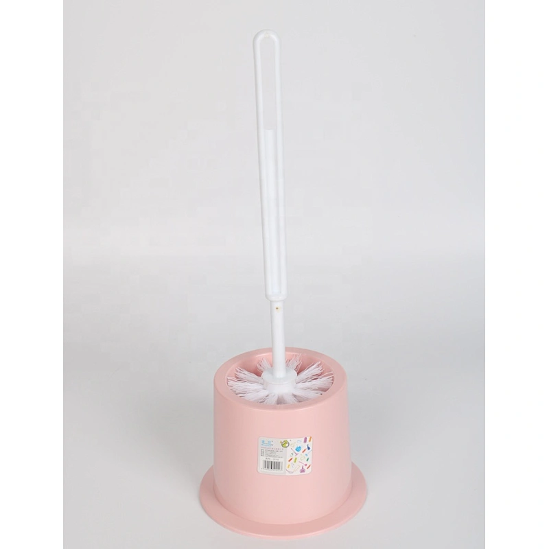 Household With Holder Durable Fashionable Round Toilet Brush