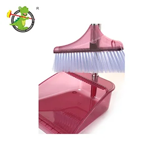Hot sale Long Handle Iron Stick Household Economy Broom With Plastic Dustpan Set