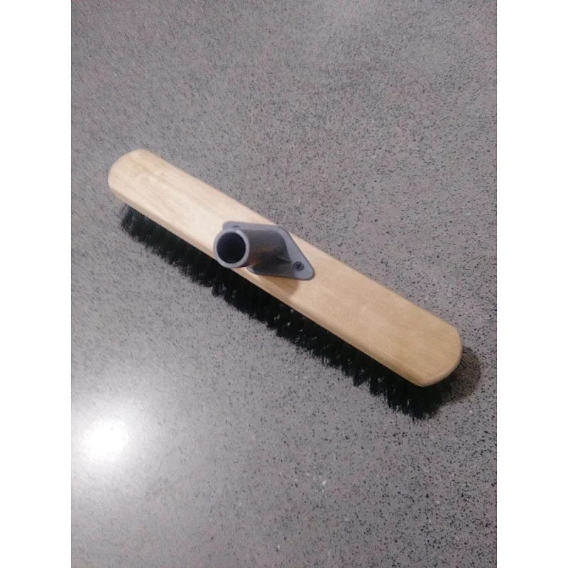 hard bristle wood angle brush