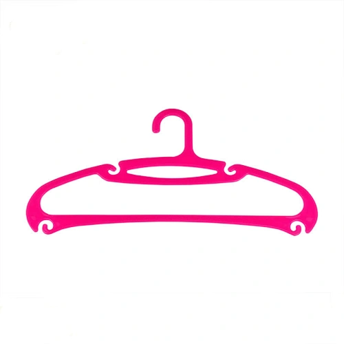 Cheap Supermarket Wholesale V3 Plastic PP Color Clothes Hanger