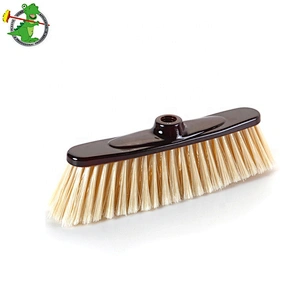 Durable Plastic PP and PET Indoor Broom With Soft Broom Bristle