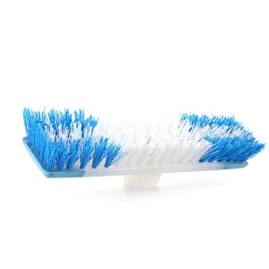 Outdoor Iron Handle Plastic Fiber Floor Cleaning Brush Broom
