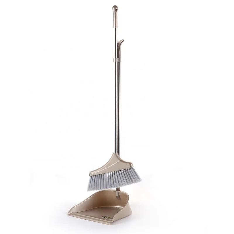 Cheap Price Household Cleaning Long Handle Broom With Dustpan