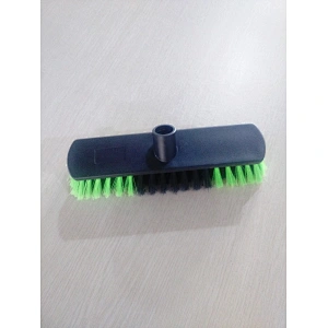 New Design  PET Colorful Printed Plastic Bristle Broom Head For Sale