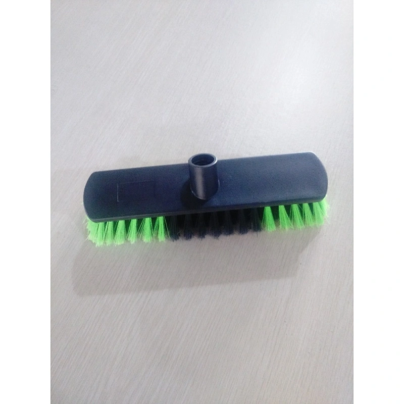 New Design  PET Colorful Printed Plastic Bristle Broom Head For Sale