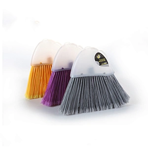 Housekeeping Angle Broom With Replaceable Head For Indoor Or Outdoor Use
