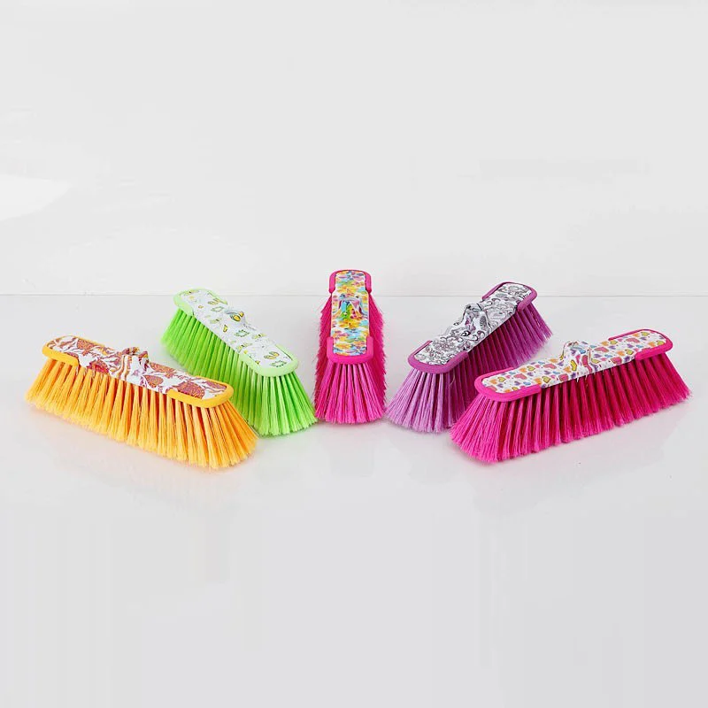new product printing  classic plastic cleaning broom push broom brush