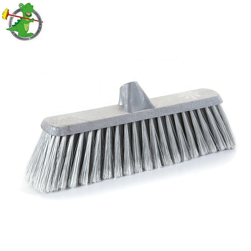 Plastic Hard Push Broom Brush Long Handle Push Brush