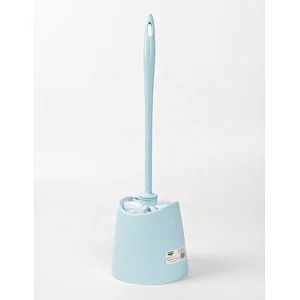 Bathroom Cleaning Accessory Plastic Toilet Brush and Holder Set